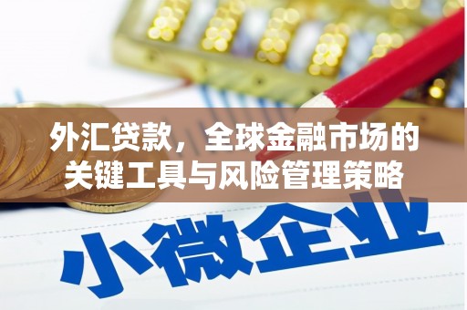 北埔外汇贷款，全球金融市场的关键工具与风险管理策略