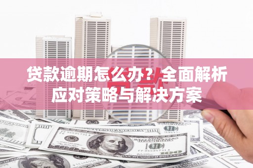 北埔贷款逾期怎么办？全面解析应对策略与解决方案