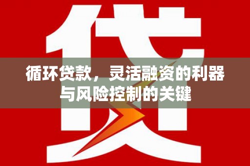 北埔循环贷款，灵活融资的利器与风险控制的关键