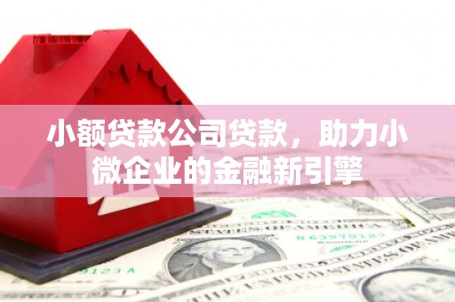北埔小额贷款公司贷款，助力小微企业的金融新引擎