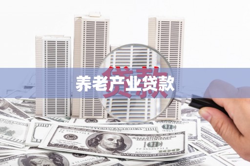 北埔养老产业贷款