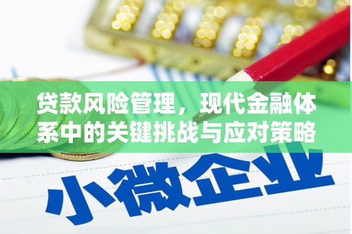 北埔贷款风险管理，现代金融体系中的关键挑战与应对策略